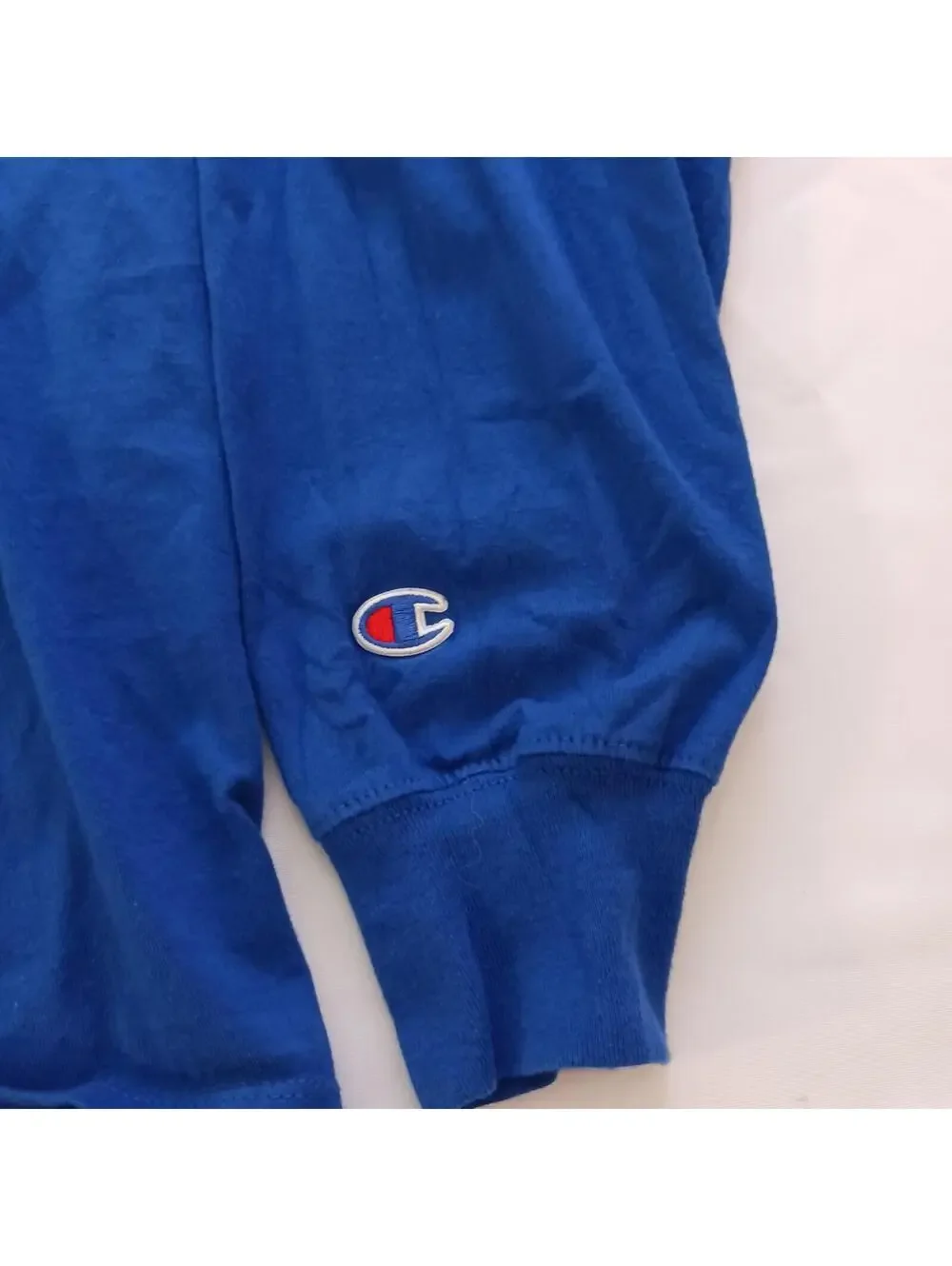 Champion Authentic Athleticwear Men's Blue Cotton Shirt Long Sleeve Size XL - Picture 4 of 12